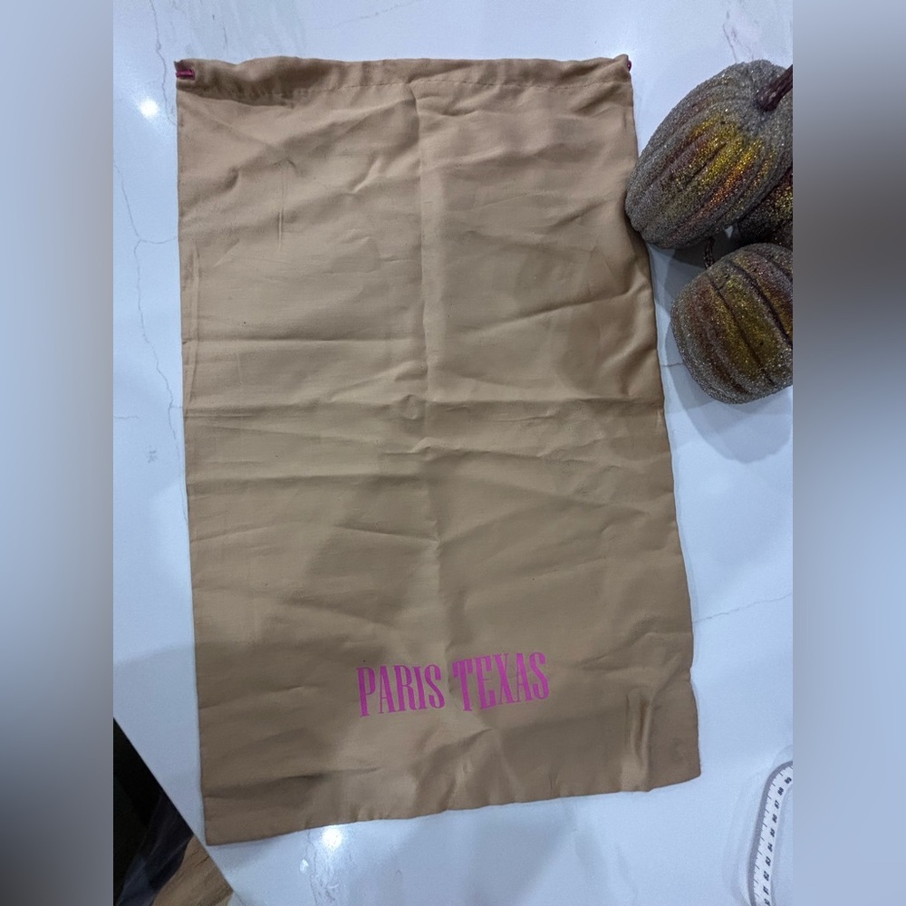 Paris Texas Beige boot bag
